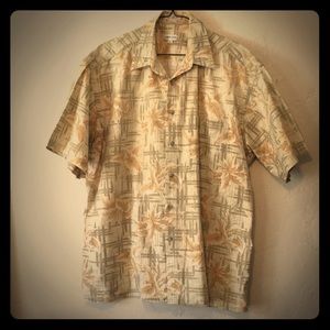 • Pierre Cardin Floral Bamboo Shirt